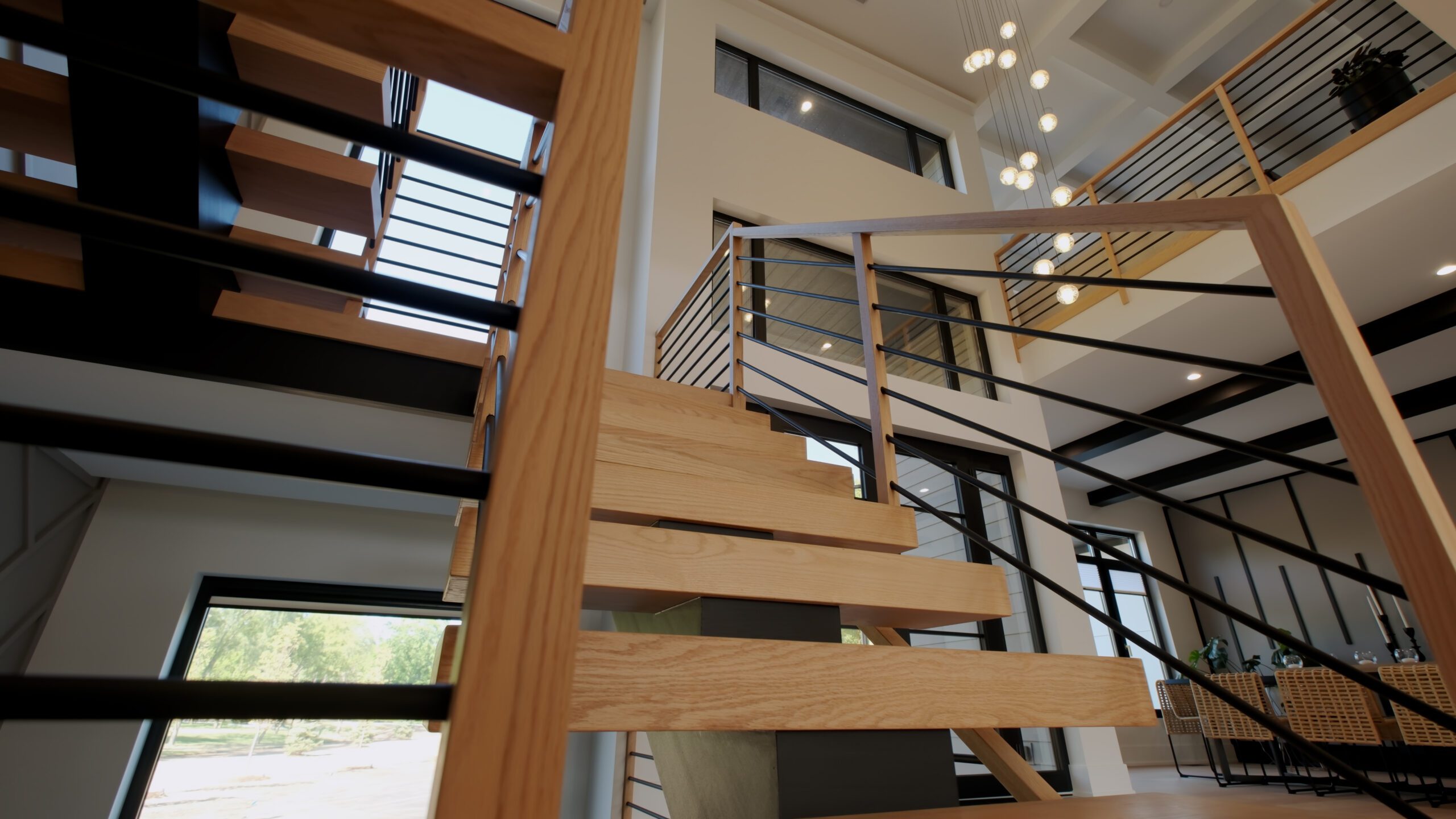 Stairs and Interior Railing by Trueline Moulding Group