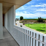 Exterior Outdoor White Aluminum Railing