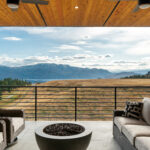 Outdoor Black Metal Railing